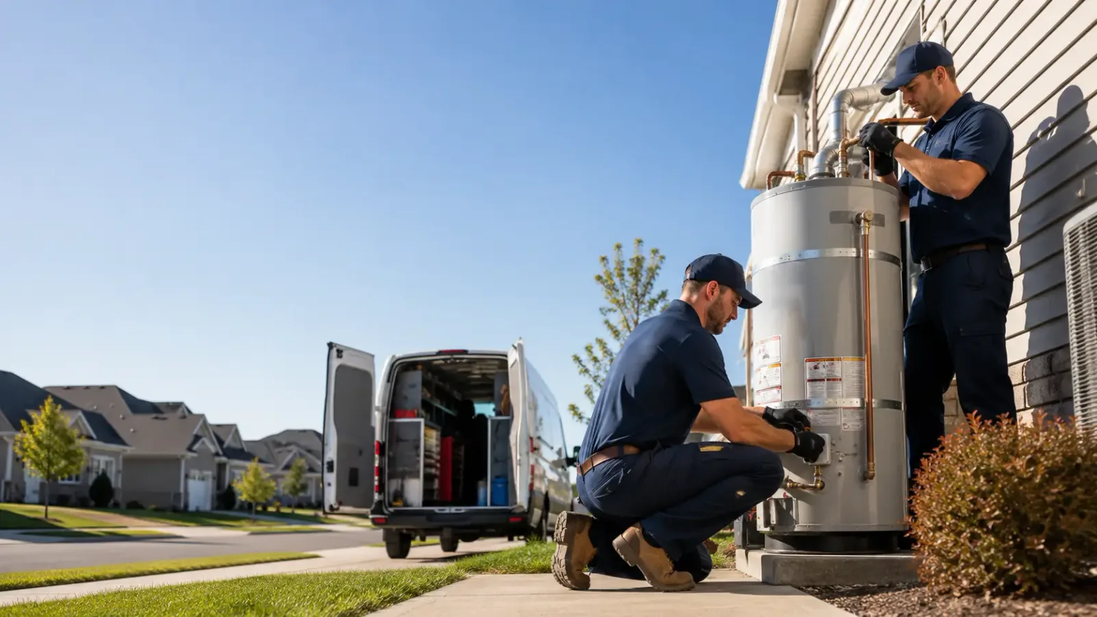 Water Heater Installation in Saint Benedict, OR